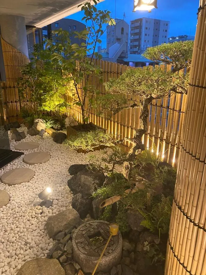 東瀛stays 6階 ゆったり庭付きワンフロア部屋 오사카 아파트